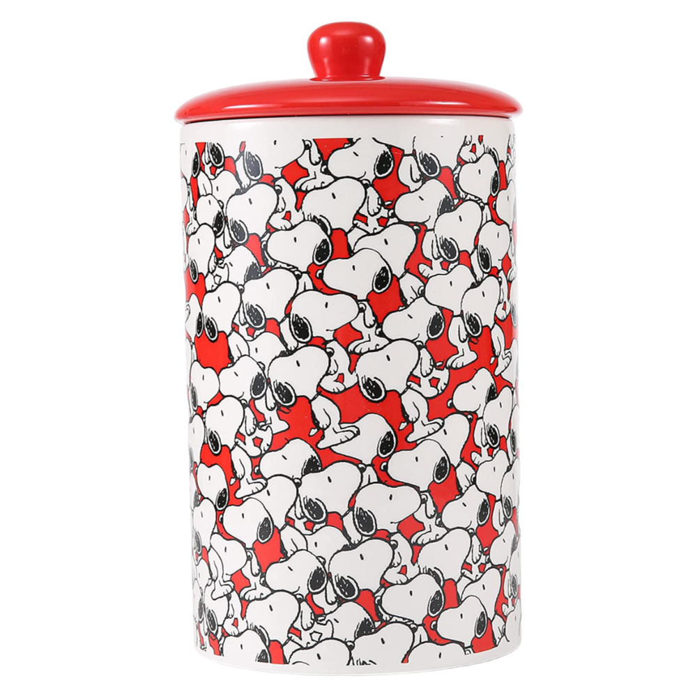 Snoopy Peanuts for Pets Dog Treat Canister
